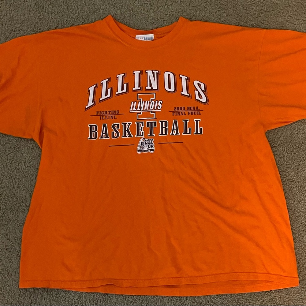 Vintage Majestic Illinois 2005 Final Four Tee
